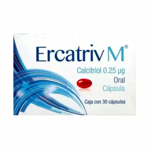 Calcitriol 0.25 Mcg 30 Caps